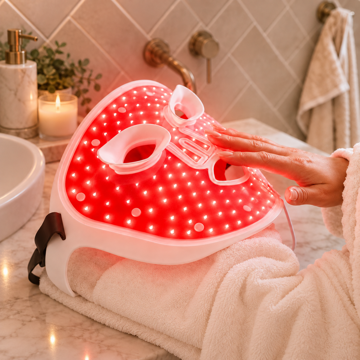 heilys® FaceMask 2.0 -316 diod LED